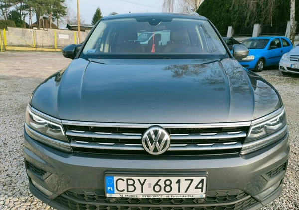 Volkswagen Tiguan cena 94900 przebieg: 142000, rok produkcji 2018 z Gorlice małe 529